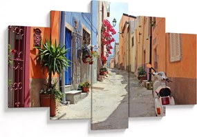 Tablou cu strada din Sardinia (150x105 cm)