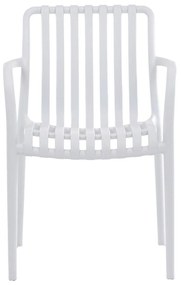 Scaun sufragerie Comentaban (alb). 1120407