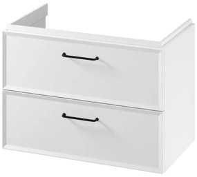 Cersanit S1021-004 - Dulap suspendat de baie pentru lavoar MILLE 80x45 cm, alb