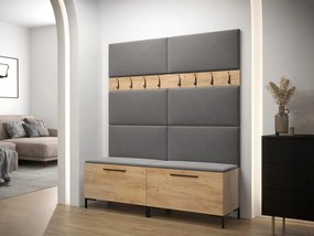 Set mobilier hol Frisala II (stejar craft) (Manila 16). 1060435