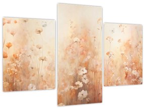 Tablou - Model de flori sălbatice (90x60 cm)