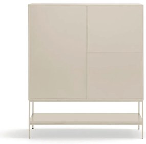 Dulap crem 120x140x45 cm Platt – Teulat