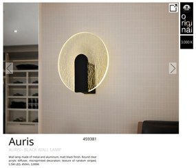 Aplica de perete LED design modern Auris