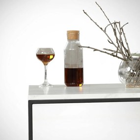 Măsuță de cafea Poly Black and White