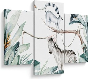 Tablou - Animale exotice (90x60 cm)