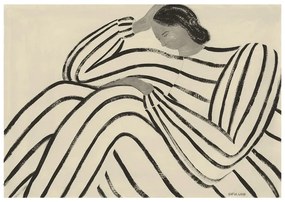 Poster 100x70 cm Waiting – Sofia Lind – The Poster Club