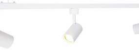 Sistem de șină suspendată modern monofazat cu 5 spoturi albe - Jeana
