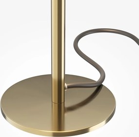 Veioza LED cu sticla canelata Scala bronz