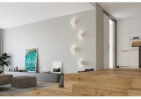 Sollux SL.0005 - Aplica de perete LEO 1xE27/60W/230V albă