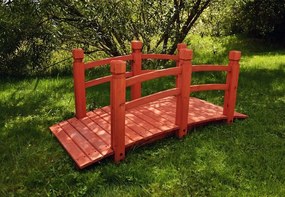 Pod de grădină din lemn- Garth - 150 x 67 x 65 cm