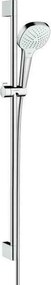 Set de dus Hansgrohe Croma Select E Vario 90 crom - alb