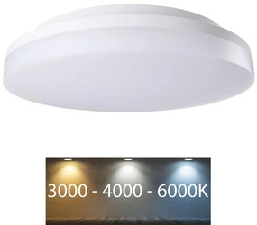 Plafonieră LED pentru baie LED/24W/230V IP54 3000K/4000K/6000K Rabalux