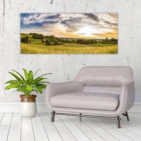 Tablou cu peisaj (120x50 cm), în 40 de alte dimensiuni noi