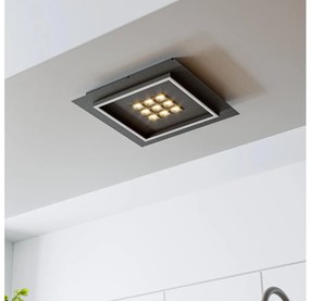 Plafonieră LED dimabilă Eglo 901192 BALAZOTE LED/21,4W/230V negru + telecomandă