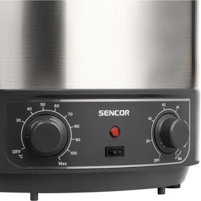 Sencor - Oală pentru conservare 27 l, 1800 W/230 V, inox/gri