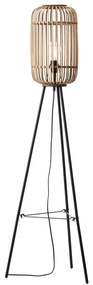 Brilliant - Lampă de podea WOODROW, 1xE27/60W/230V, din bambus