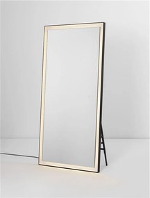 Oglinda cu iluminat LED IP44 3000K Adon, 150x75cm, NVL-9006038