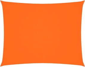 vidaXL Parasolar, portocaliu, 2,5x4 m, țesătură oxford, dreptunghiular