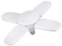 Bec decorativ LED E27 40W rosu DAISY HOROZ