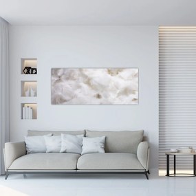Tablou - Pene albe (120x50 cm)