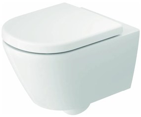 Duravit 49030900B2 - WC suspendat D-CODE cu capac ceramică/ alb lucios