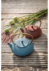 Ceainic albastru din fontă 1,1 l Linhai – Bredemeijer