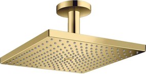 Palarie cu brat de dus Hansgrohe Raindance E 300 Air auriu lucios