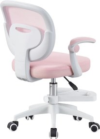 Scaun pivotant, roz/alb, TRIXI TYP 1
