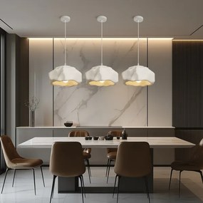 BRILAGI - Lustră pe cablu WABI SABI 1xE27/60W/230V Ø 30 cm albă