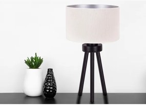 Lampă de masă Duolla LYON 1xE27/15W/230V d. 30 cm crem