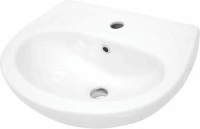 Lavoar ceramica Deante Jasmin alb 36,4x45,7 cm