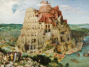 Reproducere Tower of Babel (1563), Pieter the Elder Bruegel