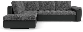 Expedo Colțar extensibil MARLENE, 240x75x195, lawa 17/soft 11, stânga