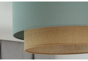 Plafonieră Duolla BOHO 1xE27/15W/230V d. 45 cm verde/maro