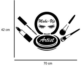 Sticker perete Trusa de Machiaj 1
