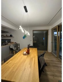 Lustră LED pe cablu TWIST LED/37W/230V 4000K 120 cm auriu