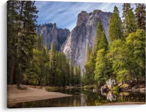 Tablou - Sub Piatra Yosemite (70x50 cm)