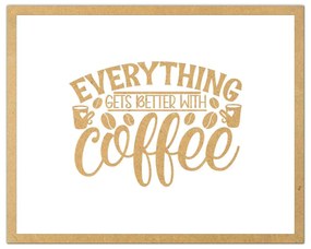 Tablouri Citate Cafea - Diverse Modele - Cadou pentru iubitorii de cafea