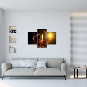 Tablou cu lumânare (90x60 cm)