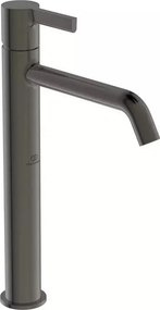 Baterie lavoar inalta Ideal Standard Atelier Joy gri Magnetic Grey cu indicator rosu - albastru