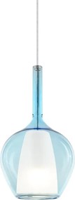 Lustra, Pendul din sticla KALIQUE-1 SP1 D18 AZZURRO