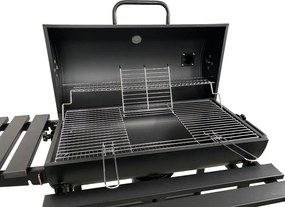 Grătar multifuncțional cu afumătoare + rotisor electric KRISTEN