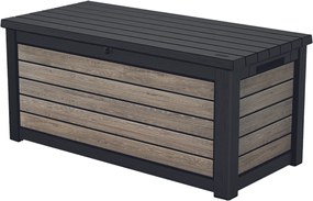 Keter cutie de depozitare pentru grădină Deco 630 l, maro deschis