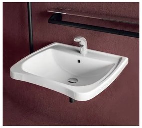Sapho - Chiuvetă suspendată pentru persoane cu dizabilități DISABLED 60x55 cm ceramică/albă