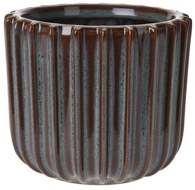 Ghiveci Spectacular din ceramica, maro, 13x11 cm
