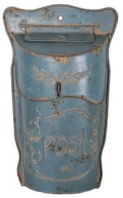 Cutie poștală Antic Line Lettres Bleue, verde albastru