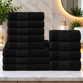 Set 12 Prosoape Premium Bumbac 100% – Moi &amp; Absorbante 🔥