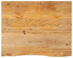 vidaXL Blat de masă contur organic 100x80x3,8 cm lemn masiv de mango