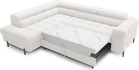 Colțar lemn masiv Ferry Extensibil Material Royal 01, 276 × 72 × 200 cm