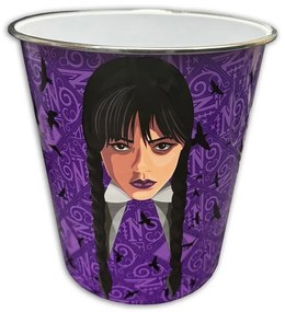 Wednesday Nevermore Academy coș de gunoi 5 l